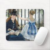 Edouard Manet - Die Eisenbahn Mousepad (Mit Mouse)
