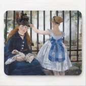 Edouard Manet - Die Eisenbahn Mousepad (Vorne)