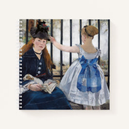 Edouard Manet - Die Eisenbahn Notizblock