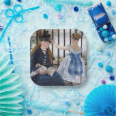 Edouard Manet - Die Eisenbahn Pappteller (Party)