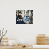 Édouard Manet: Die Eisenbahn Poster (Küche)