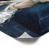 Édouard Manet: Die Eisenbahn Poster (Ecke)