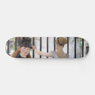 Edouard Manet - Die Eisenbahn Skateboard