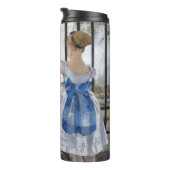 Edouard Manet - Die Eisenbahn Thermosbecher (Nach rechts gedreht)