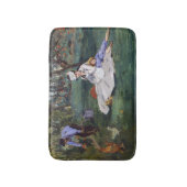 Edouard Manet - Die Familie Monet im Garten Badematte (Vorderseite Vertikal)