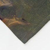 Edouard Manet - Die Familie Monet im Garten Fleecedecke (Ecke)