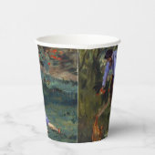 Edouard Manet - Die Familie Monet im Garten Pappbecher (Rechts)