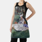 Edouard Manet - Die Familie Monet im Garten Schürze (InSitu)