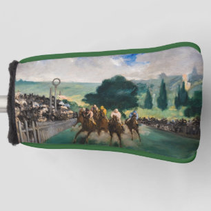 Edouard Manet - Die Pferderennen in Longchamp Golf Headcover