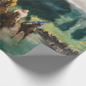 Edouard Manet - Die Rennen in Longchamp Geschenkpapier (Ecke)