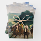 Edouard Manet - Die Rennen in Longchamp Geschenkpapier Set (Beispiel)