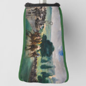 Edouard Manet - Die Rennen in Longchamp Golf Headcover (Rotieren 90)