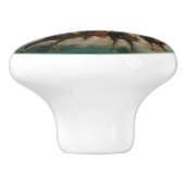 Edouard Manet - Die Rennen in Longchamp Keramikknauf (Seitenansicht)