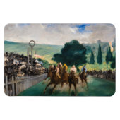 Edouard Manet - Die Rennen in Longchamp Magnet (Horizontal)