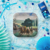 Edouard Manet - Die Rennen in Longchamp Pappteller (Party)