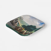 Edouard Manet - Die Rennen in Longchamp Pappteller (Gewinkelt)