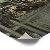 Edouard Manet - Die Rennen in Longchamp Poster (Ecke)