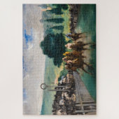 Edouard Manet - Die Rennen in Longchamp Puzzle (Vertikal)