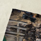 Edouard Manet - Die Rennen in Longchamp Strandtuch (Beispiel)