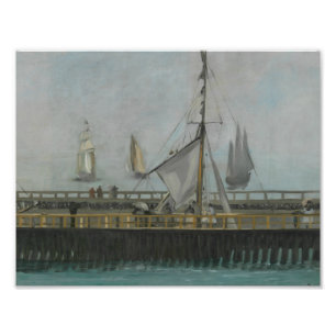 Edouard Manet - Die Stadt Boulogne-sur-Mer Fotodruck