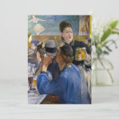 Edouard Manet - Ecke Café-Konzert Einladung (Stehend Vorderseite)