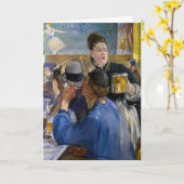 Edouard Manet - Ecke Café-Konzert Karte (Gelbe Blume)