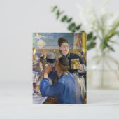 Edouard Manet - Ecke Café-Konzert Postkarte (Stehend Vorderseite)