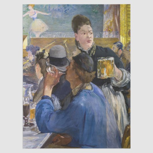 Edouard Manet - Ecke Café-Konzert Seidenpapier
