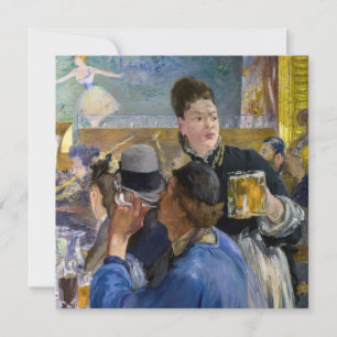 Edouard Manet - Ecke eines Café-Concerts Dankeskarte
