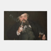 Edouard Manet - Ein gutes Glas Bier / Le bon bock Fußmatte (Vorderseite)