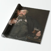 Edouard Manet - Ein gutes Glas Bier / Le bon bock Geschenkpapier (Ungerollt)