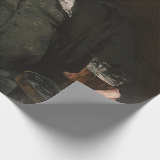 Edouard Manet - Ein gutes Glas Bier / Le bon bock Geschenkpapier (Ecke)