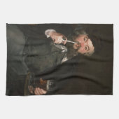 Edouard Manet - Ein gutes Glas Bier / Le bon bock Geschirrtuch (Horizontal)