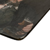 Edouard Manet - Ein gutes Glas Bier / Le bon bock Schneidebrett (Ecke)