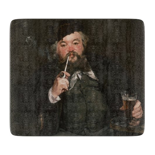 Edouard Manet - Ein gutes Glas Bier / Le bon bock Schneidebrett (Vorderseite)