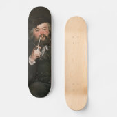 Edouard Manet - Ein gutes Glas Bier / Le bon bock Skateboard (Vorderseite)