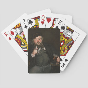 Edouard Manet - Ein gutes Glas Bier / Le bon bock Spielkarten