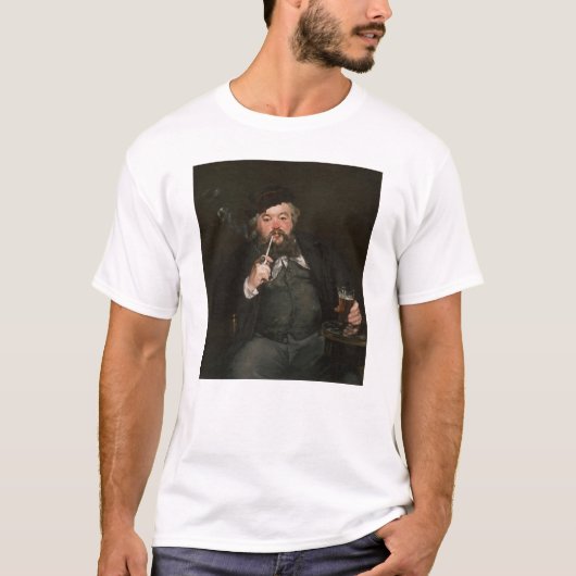 Edouard Manet - Ein gutes Glas Bier / Le bon bock T-Shirt (Vorderseite)