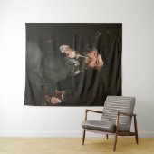 Edouard Manet - Ein gutes Glas Bier / Le bon bock Wandteppich (Beispiel (Horizontal))