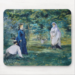 Edouard Manet - Ein Krocketspiel Mousepad