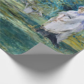 Edouard Manet - Ein Spiel des Krokets Geschenkpapier (Ecke)