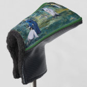 Edouard Manet - Ein Spiel des Krokets Golf Headcover (3/4 Vorderseite)