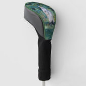 Edouard Manet - Ein Spiel des Krokets Golf Headcover (angewinkelt)