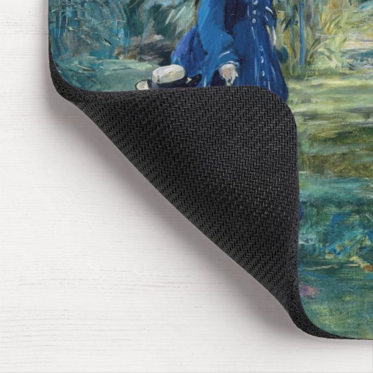 Edouard Manet - Ein Spiel des Krokets Mousepad (Ecke)