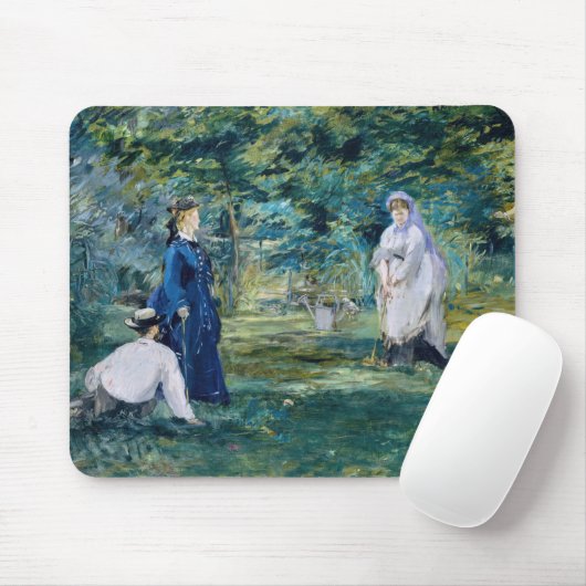 Edouard Manet - Ein Spiel des Krokets Mousepad (Mit Mouse)