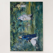 Edouard Manet - Ein Spiel des Krokets Puzzle (Vertikal)