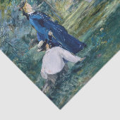 Edouard Manet - Ein Spiel des Krokets Seidenpapier (Ausschnitt)