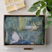 Edouard Manet - Ein Spiel des Krokets Seidenpapier (Geschenk)