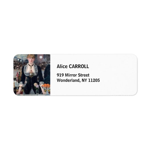 Edouard Manet - Eine Bar in den Folies-Bergere (Vorne)