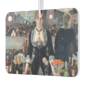Edouard Manet - Eine Bar in den Folies-Bergere Autolufterfrischer (Links)